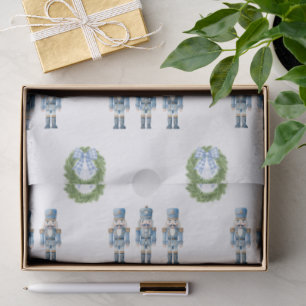 Blue Nutcracker Christmas  Tissue Paper