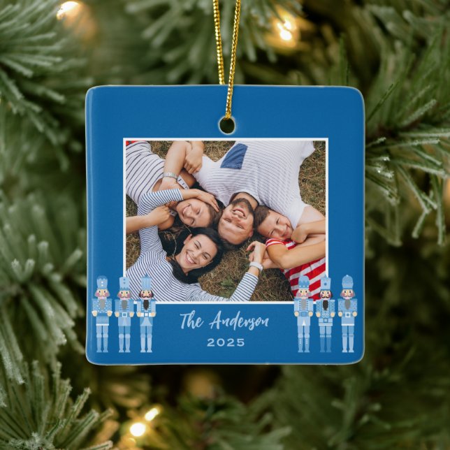 blue nutcracker Ornament (Tree)