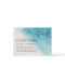 Blue Ocean Beach Summer Wedding Details Cards