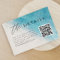 Blue Ocean Beach Wedding QR Code Details