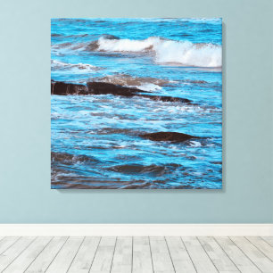 Blue Ocean Canvas  Print