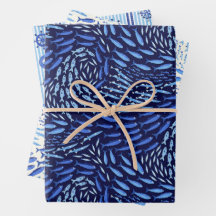 Blue Ocean Nautical Set of Three 