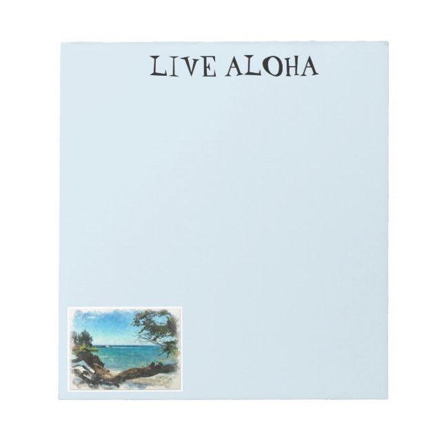 Blue Ocean Notepad (Front)