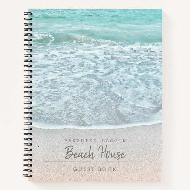 Blue Ocean Photo Beach Location de vacances Livre  (Devant)
