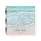 Blue Ocean Photo Beach Vacation Rental Guest Book