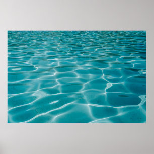 Blue ocean poster