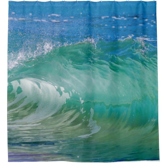 Blue Ocean Summer Beach Waves (Front)