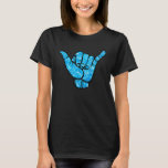 Blue Ocean Surfs Up Hawaii Shaka Sign TShirt Art R<br><div class="desc">Blue Ocean Surfs Up Hawaii Shaka Sign TShirt Art Retro Shaka</div>