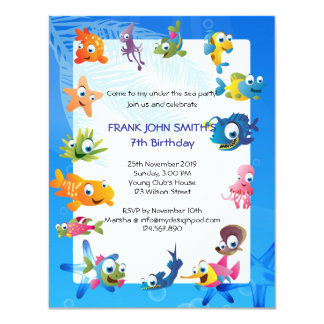 Underwater Invitations & Announcements | Zazzle Canada