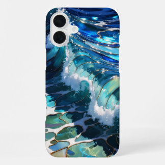 Blue Ocean Wave Aesthetic Phone Case