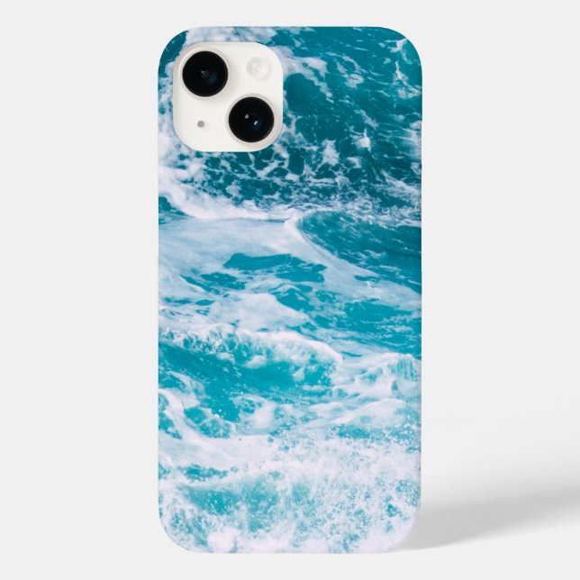 Blue Ocean Waves  Case-Mate iPhone Case (Back)