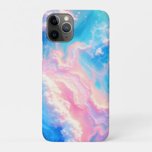 Blue Ocean Waves Pink Summer Sea Beach Turquoise  iPhone 11 Pro Case