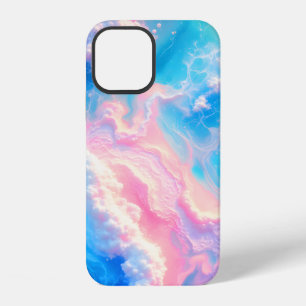 Blue Ocean Waves Pink Summer Sea Beach Turquoise iPhone 12 Case