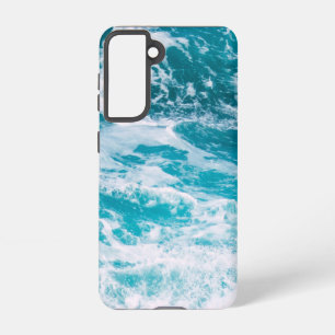 Blue Ocean Waves Samsung Galaxy Case