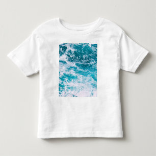 Blue Ocean Waves Toddler T-shirt