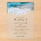 Blue Ocean Waves Tropical Beach Wedding