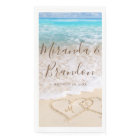 Blue Ocean Waves Tropical Beach Wedding