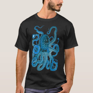 Blue Octopus T-Shirt