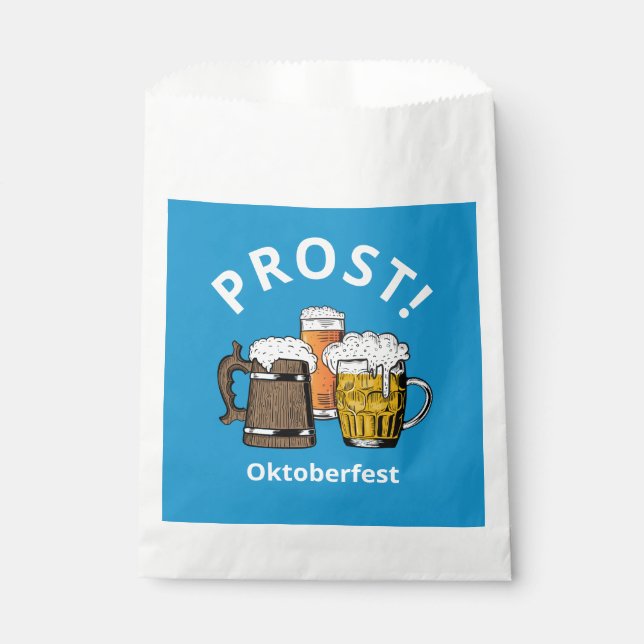 Blue Oktoberfest  Favour Bag (Front)