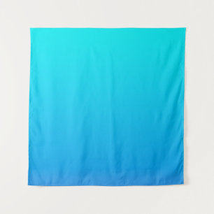 Blue Ombre Background Tapestry