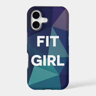 Blue Ombre Fit Girl Phone Case