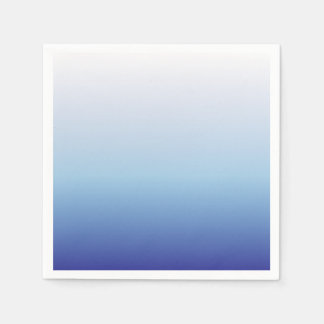 Blue Ombre Gradient Napkin