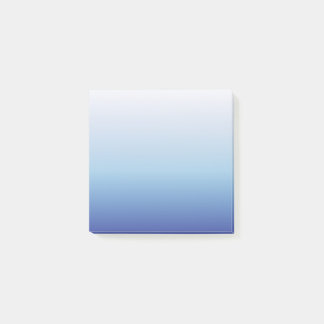 Blue Ombre Gradient Post-it Notes