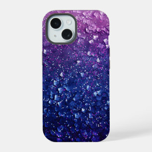 Blue Ombre Purple Parties scintillant Girl