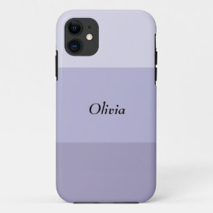 Blue Ombre Striped iPhone 11 Case
