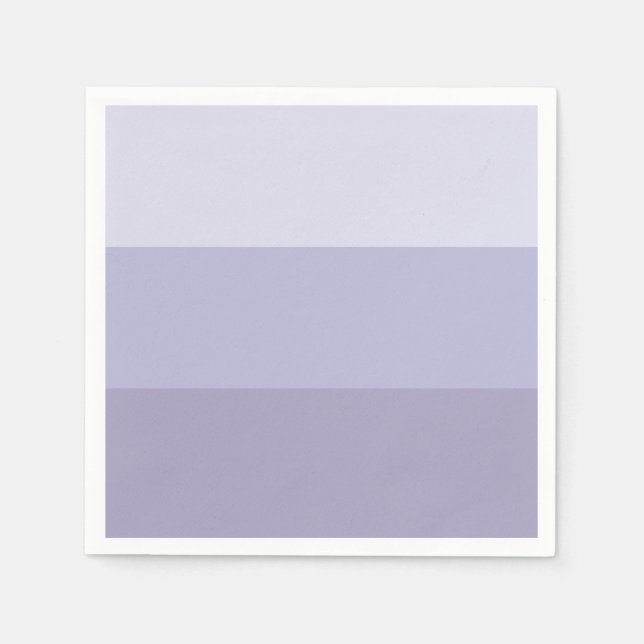 Blue Ombre Striped Napkin (Front)