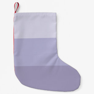 Blue Ombre Striped Small Christmas Stocking