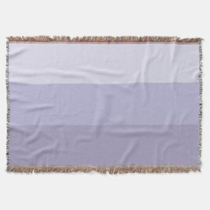 Blue Ombre Striped Throw Blanket