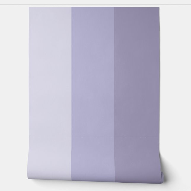 Blue Ombre Striped Wallpaper (Unrolling)