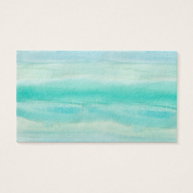 Blue Ombre Watercolor Wash Pattern (Front)