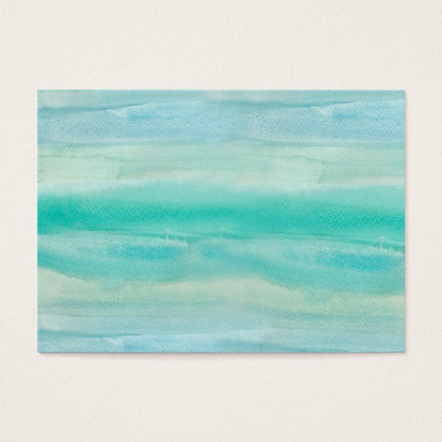 Blue Ombre Watercolor Wash Pattern (Front)