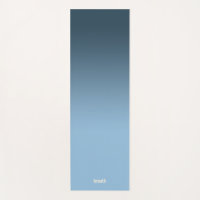 Blue Ombre Yoga Mat–Flow in Color, Ground in Calm