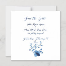 Blue on Blue, Flower Blossom