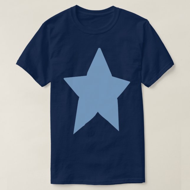 Blue On Purple T-Shirt (Design Front)