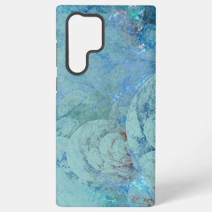 Blue Opal Abstract Samsung Galaxy Case