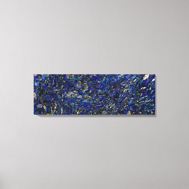 Blue Opal Canvas Print (Front)