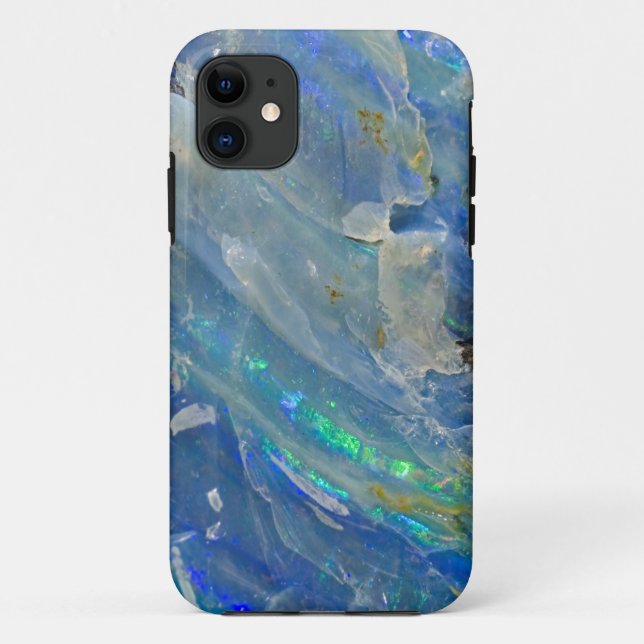 Blue Opal Mineraloid 2 Case-Mate iPhone Case (Back)