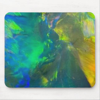 Blue opal Mousepad