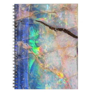 Blue Opal Print Notebook