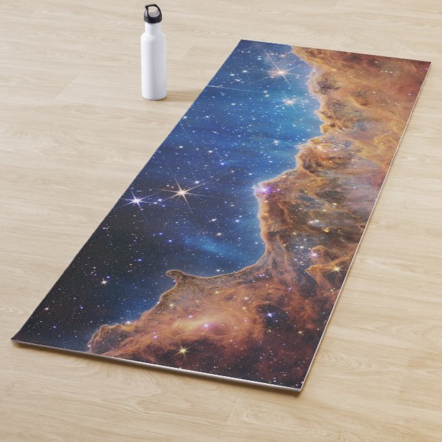 Blue/Orange Carina Nebula | JWST Yoga Mat (In Situ)