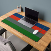 Blue Orange Green Stripes Pattern Personalized