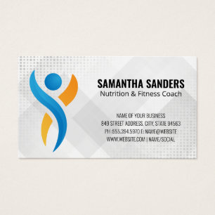 Blue Orange Health Logo Fitness