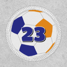 blue orange or ANY soccer team colours