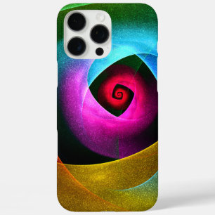 Blue Orange Pink Modern Abstract Art Pattern #24 iPhone 16 Pro Max Case