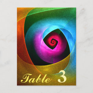 Blue Orange Pink Modern Abstract Art Pattern #24 Postcard
