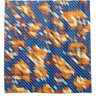Blue Orange Yellow COOL Pattern